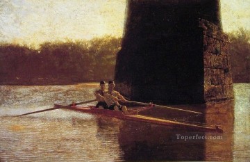 ザ・ペアオールド・シェル・リアリズム・ボート トーマス・イーキンス Oil Paintings